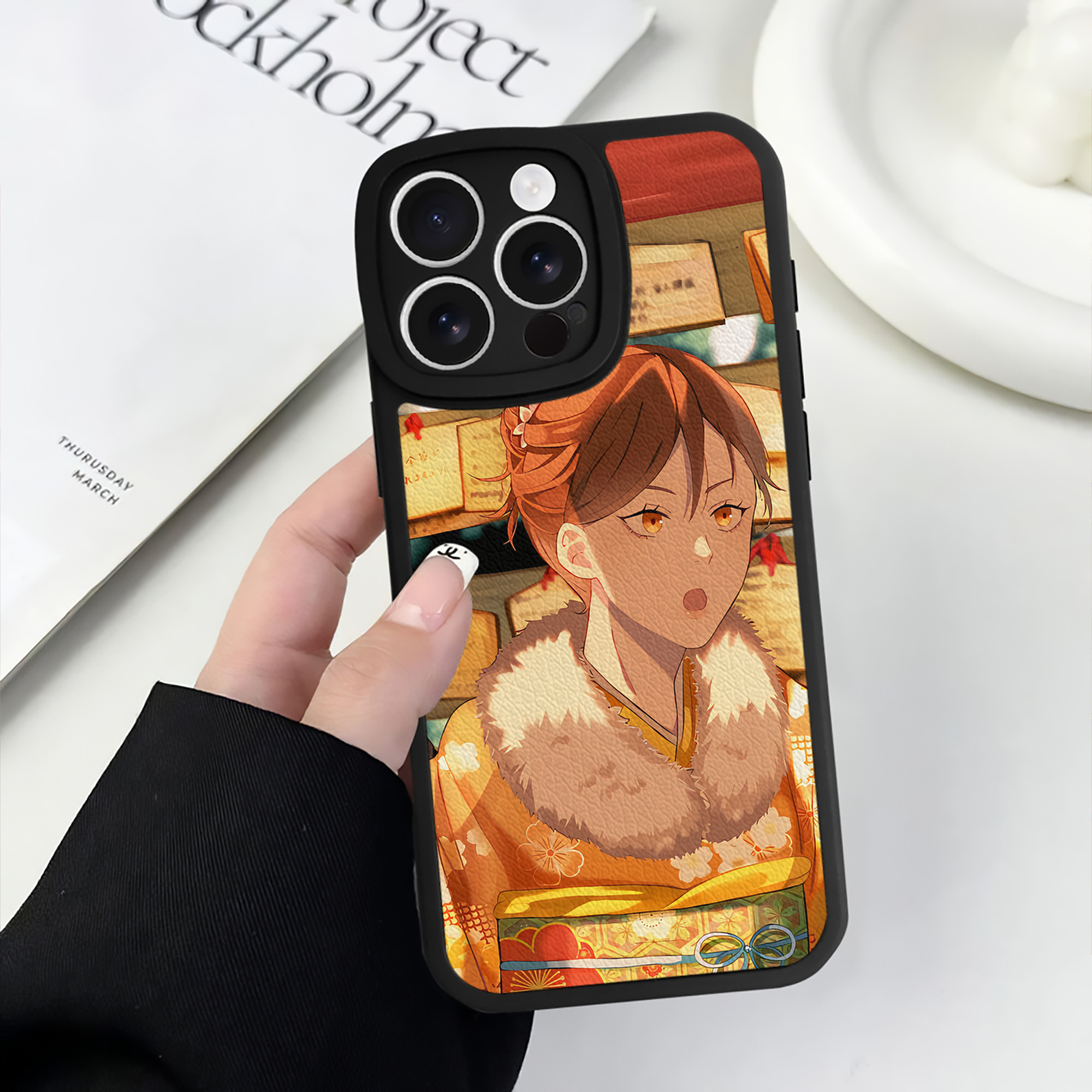 （画像用） SPY×FAMILY间谍家家酒 【iPhone 16シリーズ対応】シリコンスマホケース（レザー調） 材質：シリコン